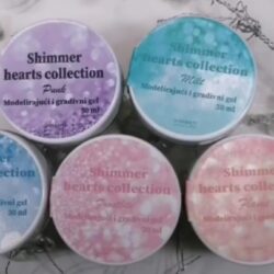 Shimmer hearts collection